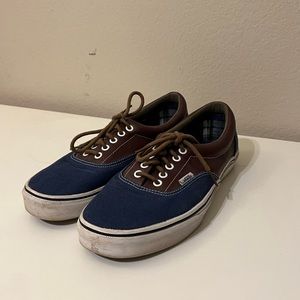 Blue/ Brown Vans Men’s 10